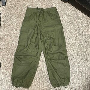 Genuine army issue fatigues